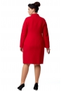 Женское пальто из текстиля с воротником 8000934-3