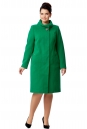 Женское пальто из текстиля с воротником 8000941