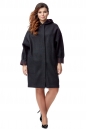Женское пальто из текстиля с капюшоном 8000945