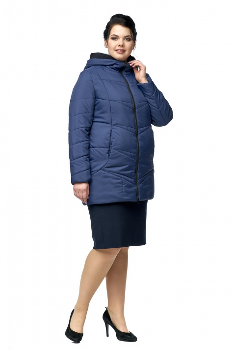Куртка женская из текстиля с капюшоном 8001022