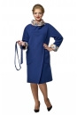 Женское пальто из текстиля с воротником 8001032-3