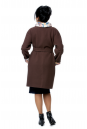 Женское пальто из текстиля с воротником 8001033-3