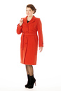Женское пальто из текстиля с воротником 8001752