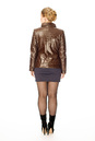 Женская кожаная куртка из натуральной кожи с воротником 8001754-3