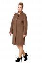 Женское пальто из текстиля с воротником 8001967-2