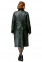 Женское кожаное пальто из натуральной кожи с воротником, отделка кролик рекс 8002352-2