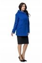 Женское пальто из текстиля с капюшоном 8002383-2