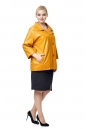 Женская кожаная куртка из натуральной кожи с воротником 8002427