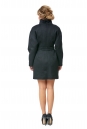 Женское пальто из текстиля с воротником 8002606-3