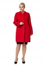 Женское пальто из текстиля без воротника 8002922-3