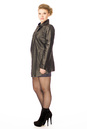 Женская кожаная куртка из натуральной кожи с воротником 8006053-2