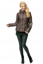 Куртка женская из текстиля с воротником 8008646-3