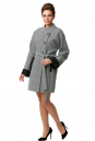 Женское пальто из текстиля с воротником 8009928-3