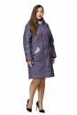 Женское пальто из текстиля с капюшоном 8009954-2