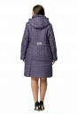 Женское пальто из текстиля с капюшоном 8009954-3