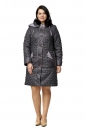 Женское пальто из текстиля с капюшоном 8009960-2
