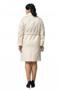 Женское пальто из текстиля с воротником 8010047-3