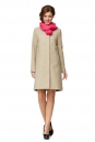 Женское пальто из текстиля с воротником 8010147