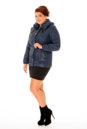 Куртка женская из текстиля с капюшоном 8010459-2