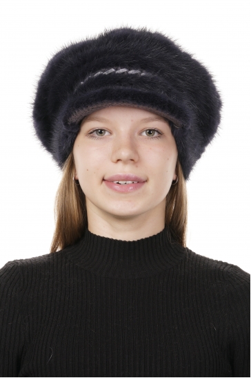 Шапка женская из норки