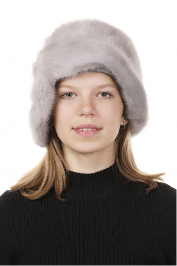 Шапка женская из норки