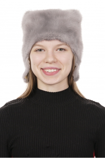 Шапка женская из норки