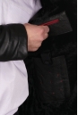 Мужская кожаная куртка из натуральной кожи на меху с воротником 8022380-5