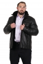 Мужская кожаная куртка из натуральной кожи на меху с воротником 8022380-8