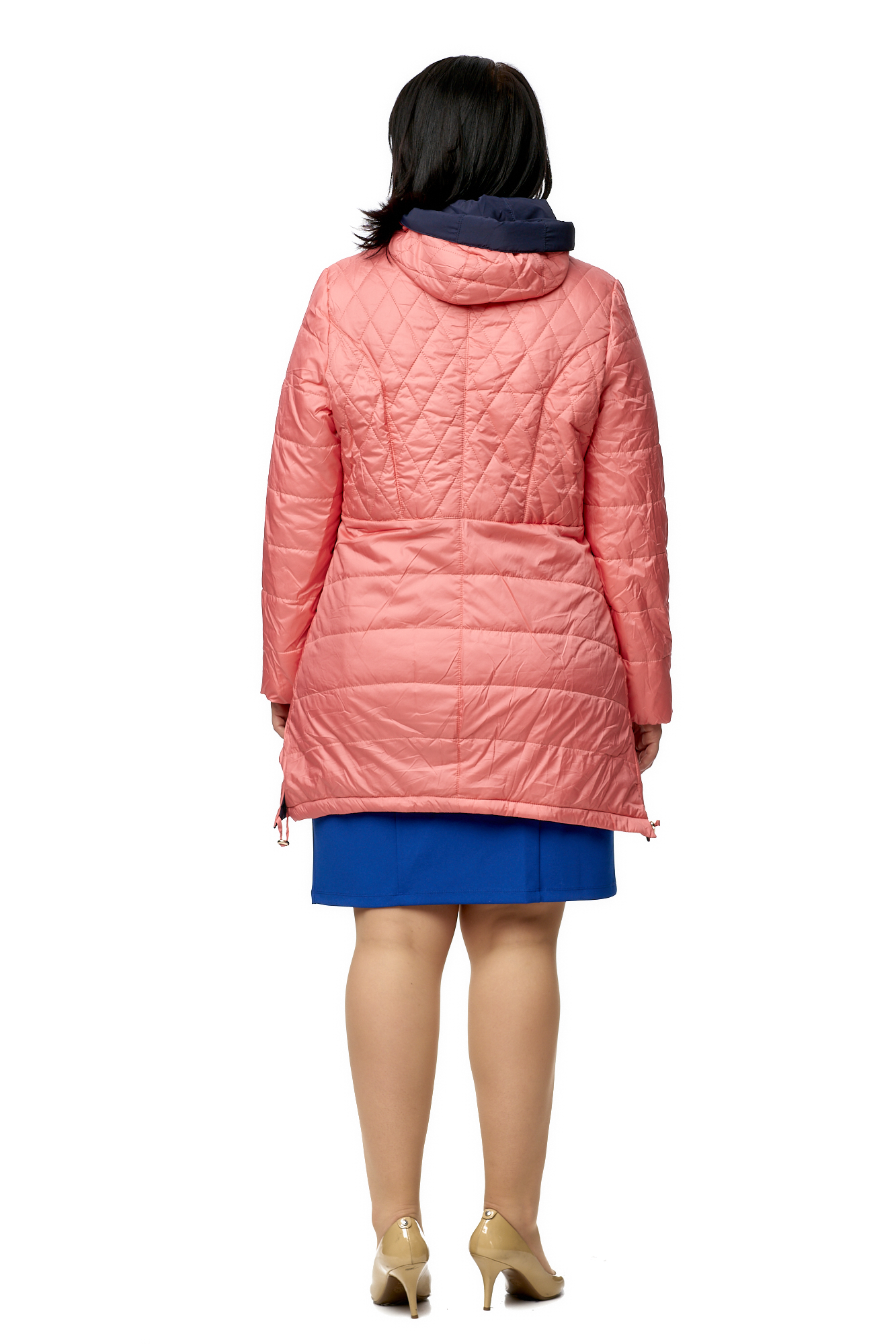 Куртка женская из текстиля с капюшоном 8010127-3